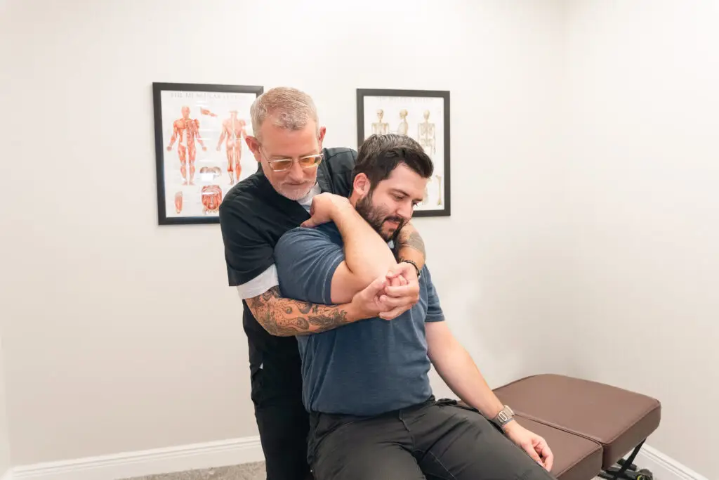 Chiropractic adjustment